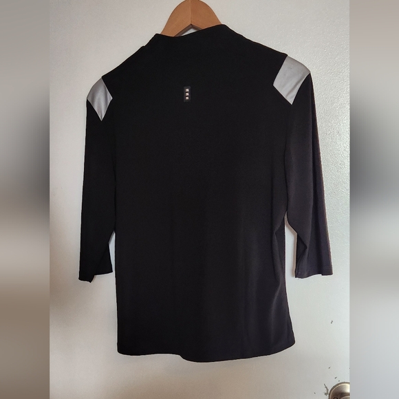 Jamie Sadock Black and Gray Golf Top - Picture 5 of 5